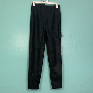 Zara Faux Leather pants Sz S